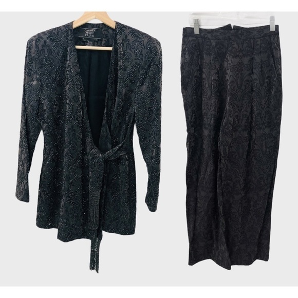 CARMEN Marc Valvo pant suit and jacket - Picture 1 of 10